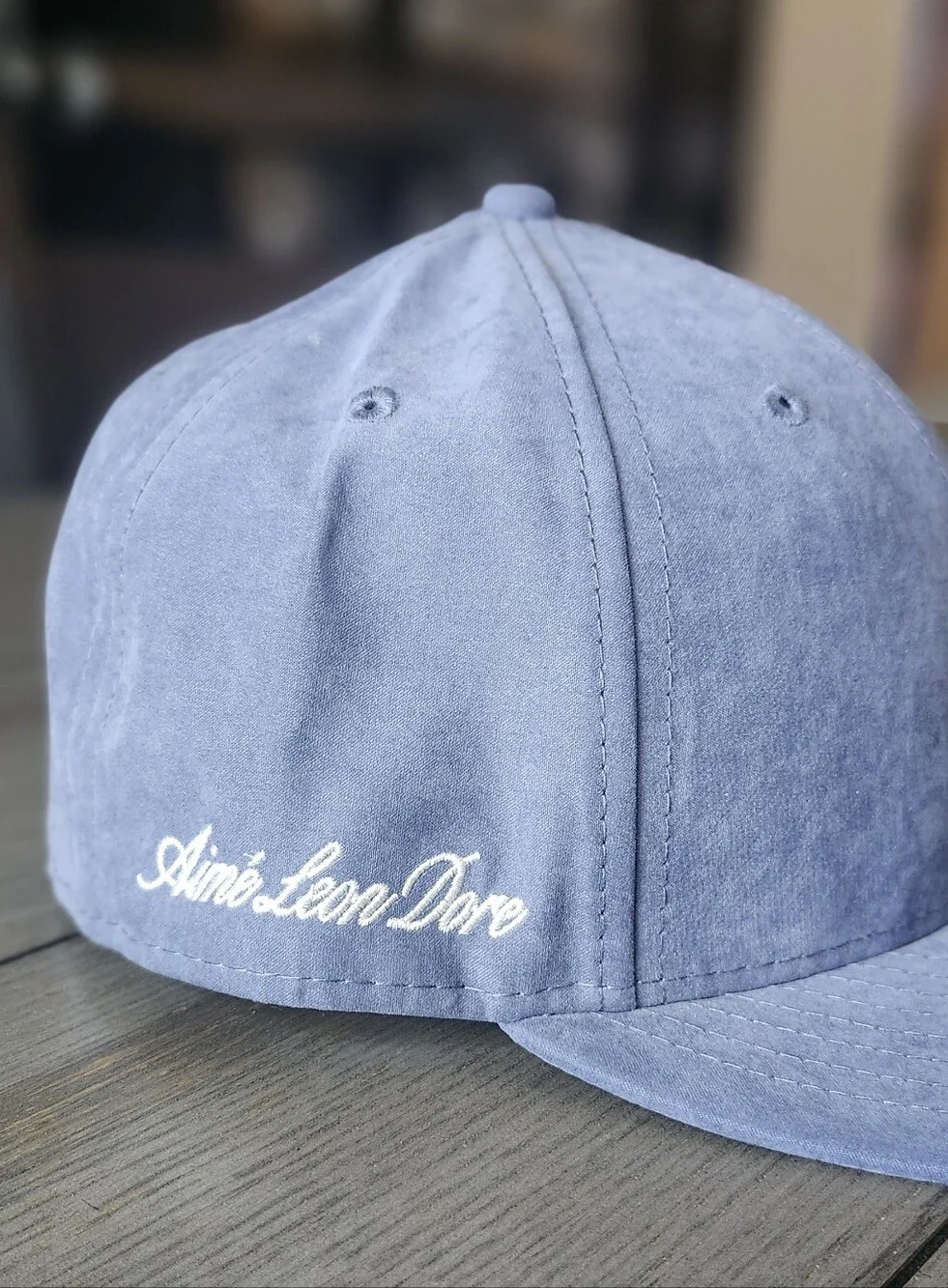 AIME LEON DORE RARE New Era Powder Blue New York Yankees Cap PEACHSKIN